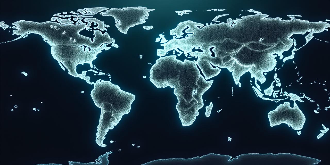 Global maritime map with highlighted regulatory zones